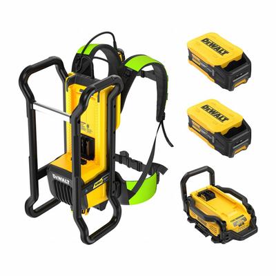 DEWALT Concrete Vibrator: Backpack, 12,000 vpm Vibrations per Minute, Brushless Motor - DEWALT Cordless Concrete Vibrators