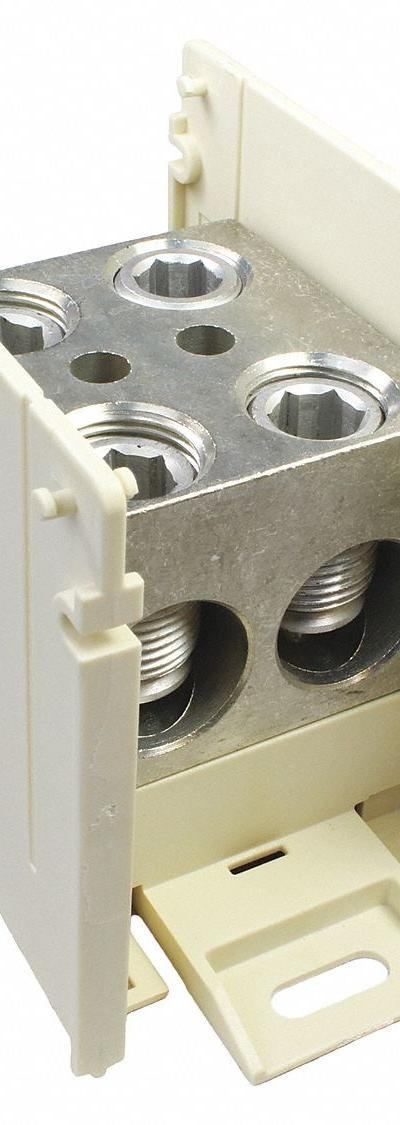 BURNDY Power Distribution Block: Open - Open Blocks with Lugs
