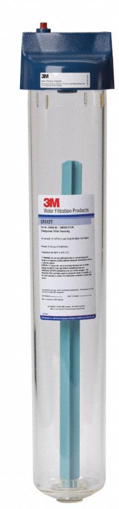 SOLVENTUM CORP DBA 3M HEALTHC Water Filtration System: 5 micron Micron Rating, 2 to 50 microns (MPN CFS12T). Key specifications — Reduces: Chlorine Taste.