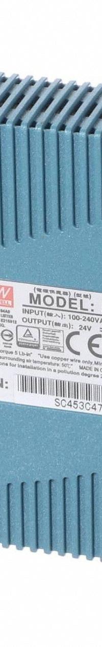 CAPTIVE-AIRE Din Rail Power Supply: Power Supply, MDR-20-24. Key specifications — Product Type: Power Supply; Manufacturer Part Number: MDR-20-24.