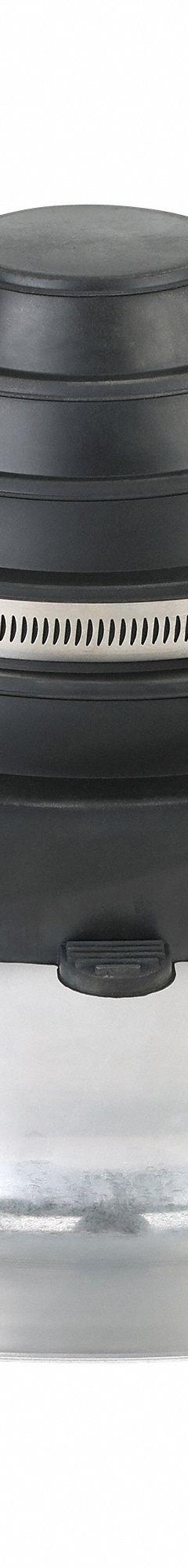 14"dia Alum Roof Vent Pipe Flashing: For Flat Roof, Round Base, For 1 Pipes, 6 in Max Pipe, Aluminum (MPN 4YN30). Key specifications — Top Opening: Closed; Material - Collar: EPDM; Brand: PORTALS PLUS.