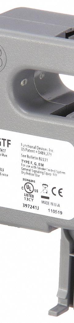 RIB Current Sensor Relay: Surface Mounted, 0.4 A Current Rating, 30V AC/DC, Overcurrent/Undercurrent (MPN RIBXGTF). Key specifications — Adjustment Method: Switch; Electrical Connection: Terminal Strip; Monitored Parameters: Undercurrent; Mounting Style: Surface; Status Indicator: No Indicator; Trip Point: 0.35 A; Trip Point Type: Fixed; Brand: RIB.