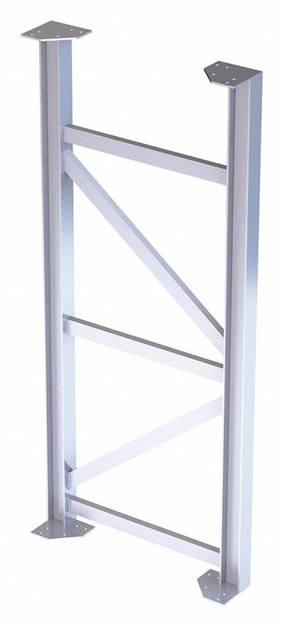 TRI-ARC Platform Support Leg: 6 ft Overall Ht, 30 in Overall Wd - Platform Support Legs