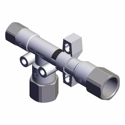 SMC Vacuum Ejector: 40 lpm, 1/8 in NPT, 1/4 in NPT, 0.6 MPa Max Supply Pressure - SMC ZH Series Body Ported Vacuum Generators