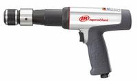 INGERSOLL RAND Air Hammer: 3/8 in Shank Size, 4 1/2 in Stroke Lg, 2,530 bpm Blows per Minute, Round (MPN 119MAX). Key specifications — attr1320834: INGERSOLL RAND; attr1320853: Round; attr1320854: Round; attr1320857: Quick Change Retainer; attr1393634: Maintenance to Light Production; attr1393635: Yes; attr1393636: Ultra Durable.