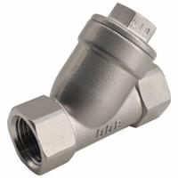 APPROVED VENDOR Check Valve: Piston, Y-Style Valve Body, 3 in Pipe Size, FNPT x FNPT, Female, NPT (MPN 06H051N03030). Key specifications — Brand: APPROVED VENDOR.