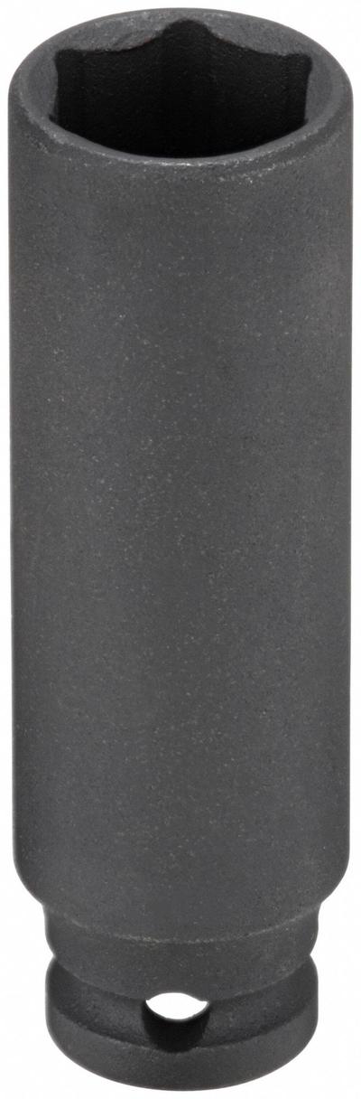 WESTWARD Impact Socket: 1/4 in Drive Size, SAE, 11/32 in Socket Size, 6-Point, Deep - 1/4" Drive Impact Sockets