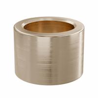 Sleeve Bearing: Bronze, SAE 841, 10 mm Bore, 14 mm OD, 10 mm Lg, 49,938 lb/sq in-fpm Max PV, 10 PK (MPN AAM1014-10B). Key specifications — System of Measurement: Metric; Material Grade: SAE 841; Brand: OILITE.