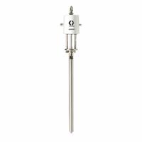 GRACO Air Drum Pump: Pump Only, 4 gpm Max. Flow Rate, 250°F Max. Fluid Temp., Piston (MPN 24E840). Key specifications — Brand: GRACO.