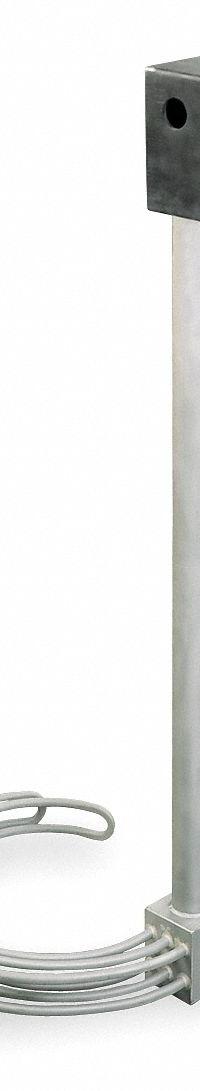 VULCAN Over The Side Immersion Heater: 3 Phase, 240V AC, 9,000 W Watt, 40 W/sq in, 17 in Overall Lg (MPN TIB-39TB). Key specifications — Watt Density: 40 W/sq in; Sheath Material: Incoloy(R); Brand: VULCAN.