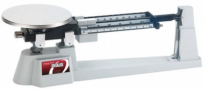 OHAUS Mechanical Beam Bench Scale: 1 3/10 lb Wt Capacity - Imperial - Balance Beam Bench Scales