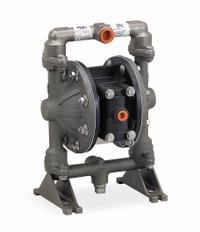 ARO Double Diaphragm Pump: 316 Stainless Steel Body, 1/2 in, NPT Connection, 12.4 gpm, 316 SS Seat (MPN PD05R-ASS-SAA-B). Key specifications — Brand: ARO; Seat Material: 316 SS; Check Valve Material: Santoprene.