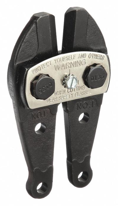 CRESCENT H.K. PORTER Cutterhead: For 5 in Max Dia Soft Steel, For 5 in Max Dia Medium Steel - Bolt Cutter Heads & Accessories