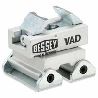 BESSEY Variable Angle Device: 1 7/8 in Overall Lg, 2 in Overall Wd, V-Groove, Steel, Nut/Bolt (MPN VAD). Key specifications — attr920653: V-Groove; attr866368: Nut/Bolt; attr866369: 2400S-12; attr671042: BESSEY; attr671041: 2JFT9; attr671038: Steel.