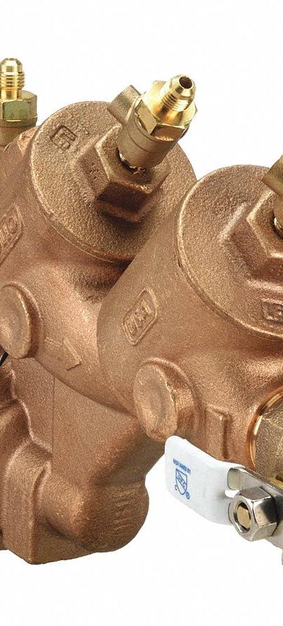 APOLLO Reduced Pressure Zone Backflow Preventer: 4A - Apollo RPZ Backflow Preventers