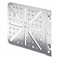 RITTAL PDU Mount: For Additional Expansion Options in the Enclosure, Carbon Steel (MPN 8612400). Key specifications — Finish: Zinc Plated; Brand: RITTAL; Accessory Type: Mounting Plate; Application: For Additional Expansion Options in the Enclosure; Material: Carbon Steel.