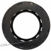 GREENLEE Fish Tape Replacement Cartridge: 65 ft Lg, Flat Tape Shape, Formed Hook End Style (MPN RFTXSS-65). Key specifications — attr306613: RFTXSS-65; attr306630: Free-Spinning Interior Reel; attr306631: Interior Reel; attr306616: GREENLEE.