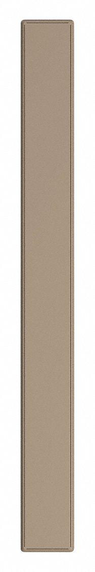 ASI GLOBAL Partition Column: Steel, Smooth Semi Gloss, Dark Khaki, 70 in Ht, 7 in Wd, 1 1/4 in Thick (MPN 40-91370794-09). Key specifications — Inner Core Type: Honeycomb; Brand: ASI GLOBAL PARTITIONS; Color: Dark Khaki; Finish/Texture: Smooth Semi Gloss.