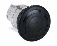 SCHNEIDER Mushroom Head Push Button: Black, 22 mm Mounting Size, Metallic, Maintained (MPN ZB4BS52). Key specifications — Brand: SCHNEIDER; Action: Maintained; Legend: Emergency Stop; Series: XB4; Push Button Material Type: Metallic.