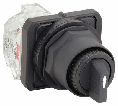 Dayton Selector Switch: 30 mm Panel Mounting Size, 3 Positions, Extended Lever - Selector Switches