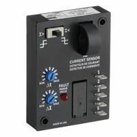 DAYTON Adjustable Current Sensing Relay: Surface Mounted, 10 A Current Rating, 120V AC, Tab (MPN 6C055). Key specifications — Adjustment Method: Switch; Electrical Connection: Quick Connect Tabs; Monitored Parameters: Undercurrent; Mounting Style: Surface; Status Indicator: LED Indicator; Trip Point: 2 to 20 A; Trip Point Type: Adjustable; Brand: DAYTON.