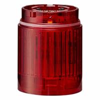 PATLITE Tower Light Module: Steady, 24V DC, Red, 40 mm Overall Dia, 40 mm Overall Ht, LR4, LR4-E-R. Key specifications — Brand: PATLITE; Compatible with Series: LR4; Lens Color: Red; Operating Voltage: 24V DC; Manufacturer Part Number: LR4-E-R.