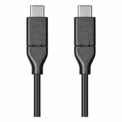 MONOPRICE USB Cable: Type C End 1, Type C End 2, Black, 13.1 ft Lg, 2.0 USB Specification, USB Cable (MPN 24283). Key specifications — End 1 Connection Type: Type C; Color: Black; Brand: MONOPRICE; Product Type: USB Cable; End 2 Connection Type: Type C.