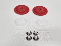 FINISH THOMPSON Fluid End Repair Kit: Fluid End Repair Kit, FW05A-2TAT, 0.5 in For Pump Size, PTFE. Key specifications — Manufacturer Part Number: FW05A-2TAT; Diaphragm Material: PTFE/Santoprene.