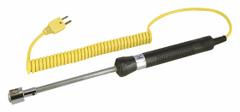 REED INSTRUMENTS Thermocouple Bead Probe: -58°F to 932°F /-50°C to 500°C, 6.3 in Probe Lg, Type K (MPN R2920). Key specifications — Brand: REED INSTRUMENTS; Accuracy: ±3.96 °F @ -58 to 560 °F; Handle Type: Straight.