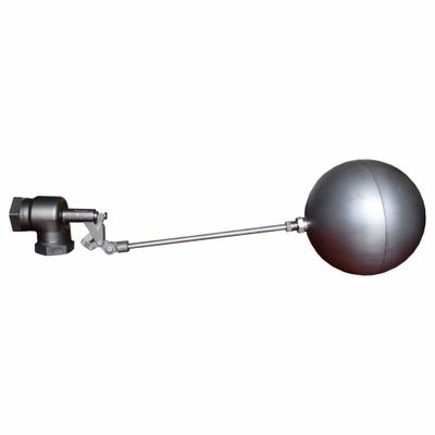 BOB Float Valve Assembly: For Water Media, Angle Valve Body, Cylindrical, Horizontal Piping - General Service Float Valve Assemblies
