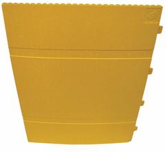 SENTRY Column Protector: 24 in, Round, 24 in Compatible Column Dia, 39 1/4 in Overall Ht, ARPRO® (MPN PSR-045-Y-CTN). Key specifications — Color: Yellow; Brand: SENTRY; Material: ARPRO®.