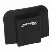 NIGHTSTICK Flashlight Mount: Silicon Rubber, Black, For Nightstick Flashlights (MPN NS-HMC9). Key specifications — Material: Silicon Rubber; Compatible with Brand: Nightstick; Product Type: Helmet/Head Mount; Compatible with Manufacturer Model Number: XPR-5561; Manufacturer Part Number: NS-HMC9; Brand: NIGHTSTICK; Includes: Alcohol Cleaning Pad.