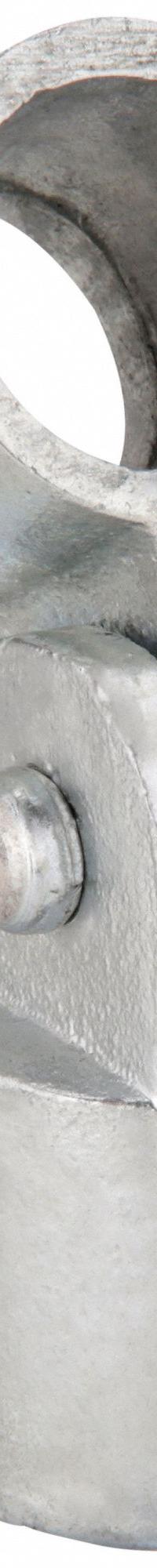 Structural Pipe Fitting: Single-Swivel Socket, Single-Swivel Socket, 1 in For Pipe Size, Cast Iron (MPN 4NXT1). Key specifications — Manufacturer Part Number: 4NXT1; Brand: APPROVED VENDOR; Finish: Zinc Coating; Material: Cast Iron; Product Type: Single-Swivel Socket.