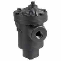 Steam Trap: Cast Iron, 1/2 in FNPT, 690 lb/hr, 80 psi Max., 450°F Max., Strainer Not Included (MPN IB00-2-80G). Key specifications — Installation Orientation: Horizontal; Brand: MEPCO; Configuration: In-line.