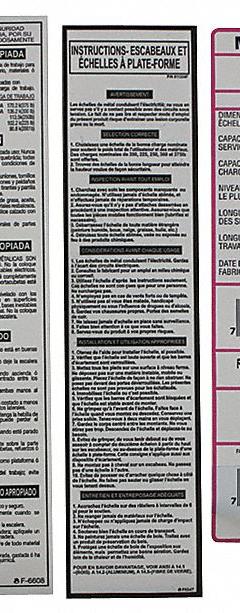 LOUISVILLE Label Kit: For 32TM08/32TM09/32TM10/32TM11/32TM12/32TM13/32TM14/32TM15 (MPN PK-FXP1700). Key specifications — For Use With Grainger Item Number: 32TM15; For Use With Mfr. Model Number: FXP1712; Fits Brand: Louisville Ladder; Product Type: Label Kit; Brand: LOUISVILLE.