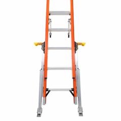 WERNER Ladder Leveler: For Extension Ladders, Leg Leveler (MPN PK100). Key specifications — Includes: Instructions; Color: Yellow; Brand: WERNER; Compatible Ladder Type: Extension Ladders; Compatible with Series: T6200-2GS; Product Type: Ladder Leveler.