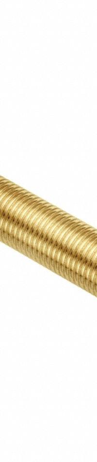 AMPG Fixed Rod End: Brass, Plain, 3 1/2 in Hole Center-to-End Lg, Right Hand, 1/2"-20 Thread Size (MPN ZEB138-BR). Key specifications — attr952243: AMPG.