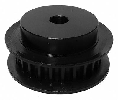 APPROVED VENDOR Timing Pulley: Modified Curvilinear, Plain, For 12 mm Belt Wd, 25 Teeth - GT Section Plain-Bore Timing Pulleys with Hub