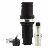 Single Pole Inline: Male, Black, 1000V AC, 1,009 A, Crimp Tube Termination, 49 Series (MPN 49M64-E). Key specifications — Gender: Male; Series: 49; Brand: LEVITON.