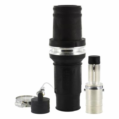 LEVITON Single Pole Inline: Male, Black, 1000V AC, 1,009 A, Crimp Tube Termination - Plugs with Crimp Tube Terminations