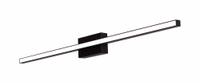 Barlow 36" LED Vanity: Black, 1,634 lm_3,800 lm, 3000K, 30 W, 120V AC, Dimmable, 36 in Lg, 3 in Ht (MPN BARV3603L30D1BK). Key specifications — Mounting Location: Wall; For Bulb Type: Integrated LED; Brand: AFX INC.; Voltage: 120V AC; Color Temperature: 3000K; Housing Finish/Housing Color (Broad): Black.
