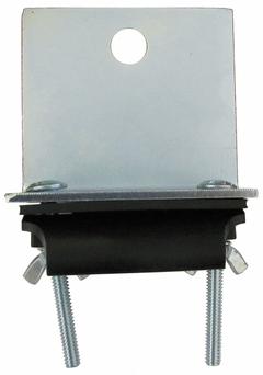 GLEASON Festoon End Clamp: Flat, 2 in – 0.66 in, 3.25 in Overall Lg (MPN W25-FE-02). Key specifications — Compatible Cable Type: Flat; Brand: GLEASON; Material: Steel; Product Type: Clamp.
