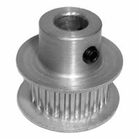 DAYTON Timing Pulley: Modified Curvilinear, Fixed, For GT Timing Belt Section, For 6 mm Belt Wd (MPN 56-2P06-6FA3). Key specifications — attr1328801: DAYTON; attr1328807: Clear Anodized; attr1328808: Powerhouse®.