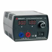 TRIPLETT Output DC Power Supply: Digital DC, 4.3 in H x 3 in W x 5.5 in D, 1 A Current Output Max. (MPN PS30). Key specifications — Calibration Certificate Type: Not Certified; Manufacturer Part Number: PS30; Brand: TRIPLETT; Includes: Spare Fuse; Power Supply Type: Digital DC.