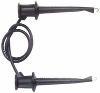 POMONA Test Leads: Black Electrical Current Color, Test Clip, 2 ft Lg, PVC (MPN 5523). Key specifications — Brand: POMONA.
