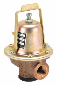 BELL & GOSSETT Water Pressure Reducing Valve: NPT x NPT, 1/2 in Pipe Size, Brass, 10 psi to 25 psi (MPN 110192LF). Key specifications — Brand: BELL & GOSSETT; Low-Lead Compliance: Low-Lead Compliant.