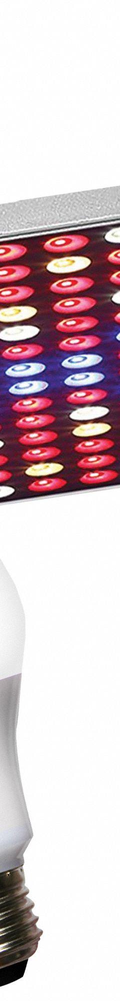 LED Grow Panel: Full/Broad, 120V AC, Bulb Included, LED, 2 ft Max Mounting Ht (MPN 602226). Key specifications — Voltage: 120V AC; Plant Growth Application: Seed Starting; Spectrum: Full/Broad; Brand: MIRACLE LED; Includes: LED Grow Light Bulb.