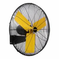 MASTER Mounted Fan: 30 in Blade Dia, 120V AC, 1/3 hp Motor HP, Wall Mount, Oscillating, Bracket (MPN MAC-30WOSC). Key specifications — Brand: MASTER; Voltage: 120V AC; Number of Speeds: 3; Fan Mounting Location: Wall; Oscillation: Oscillating; Mounting Type: Bracket.