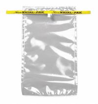 WHIRL-PAK Sampling Bag: Std, Sterile, 55 fl oz Capacity - oz, 1.63 L Capacity - mL, 15 in Overall Lg (MPN B01532). Key specifications — Brand: WHIRL-PAK; Color: Clear; Product Type: Sampling Bag; Standards: HACCP; Style: Standard.