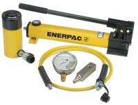ENERPAC Standard Ram and Pump Set: 25 ton Cylinder Nominal Capacity, 4 in Cylinder Stroke (MPN SCR254H). Key specifications — attr96781: RC254; attr96779: 3KD46 (Mfr. No. RC254); attr96780: 6W462 (Mfr. No. P392); attr98877: ENERPAC.